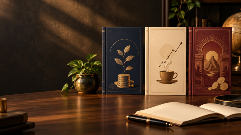 3 livros de finanças para começar a mudar sua relação com o dinheiro